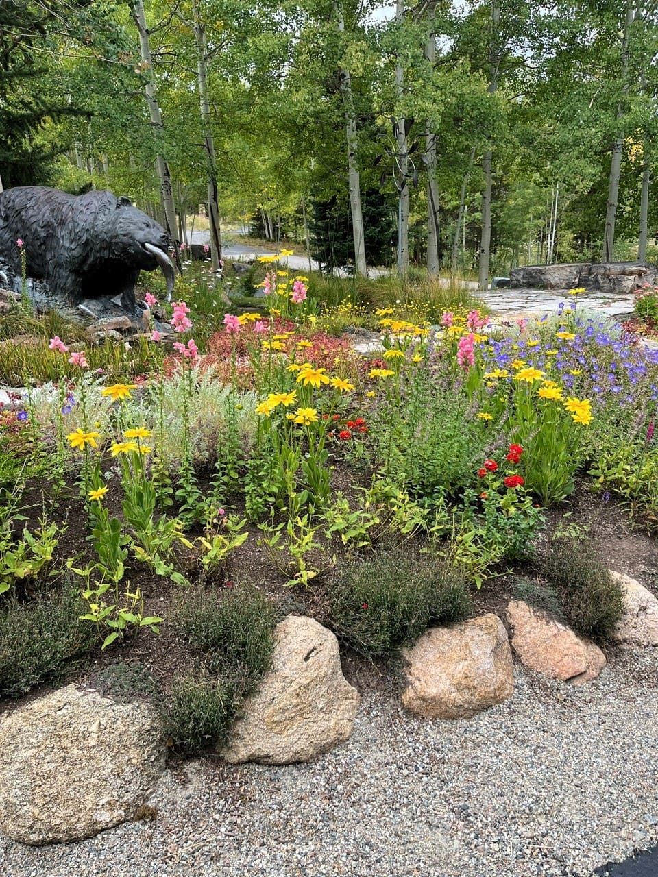 Landscape construction in Summit County