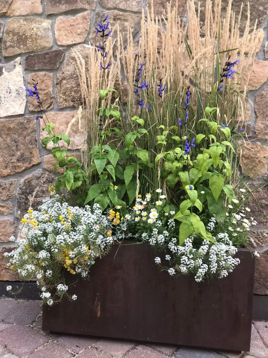 Custom Flower Pots — portfolio project by Neils Lunceford, Summit & Grand County, Colorado