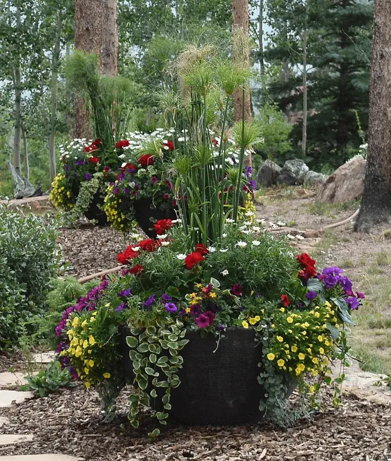 Custom Flower Pots — portfolio project by Neils Lunceford, Summit & Grand County, Colorado