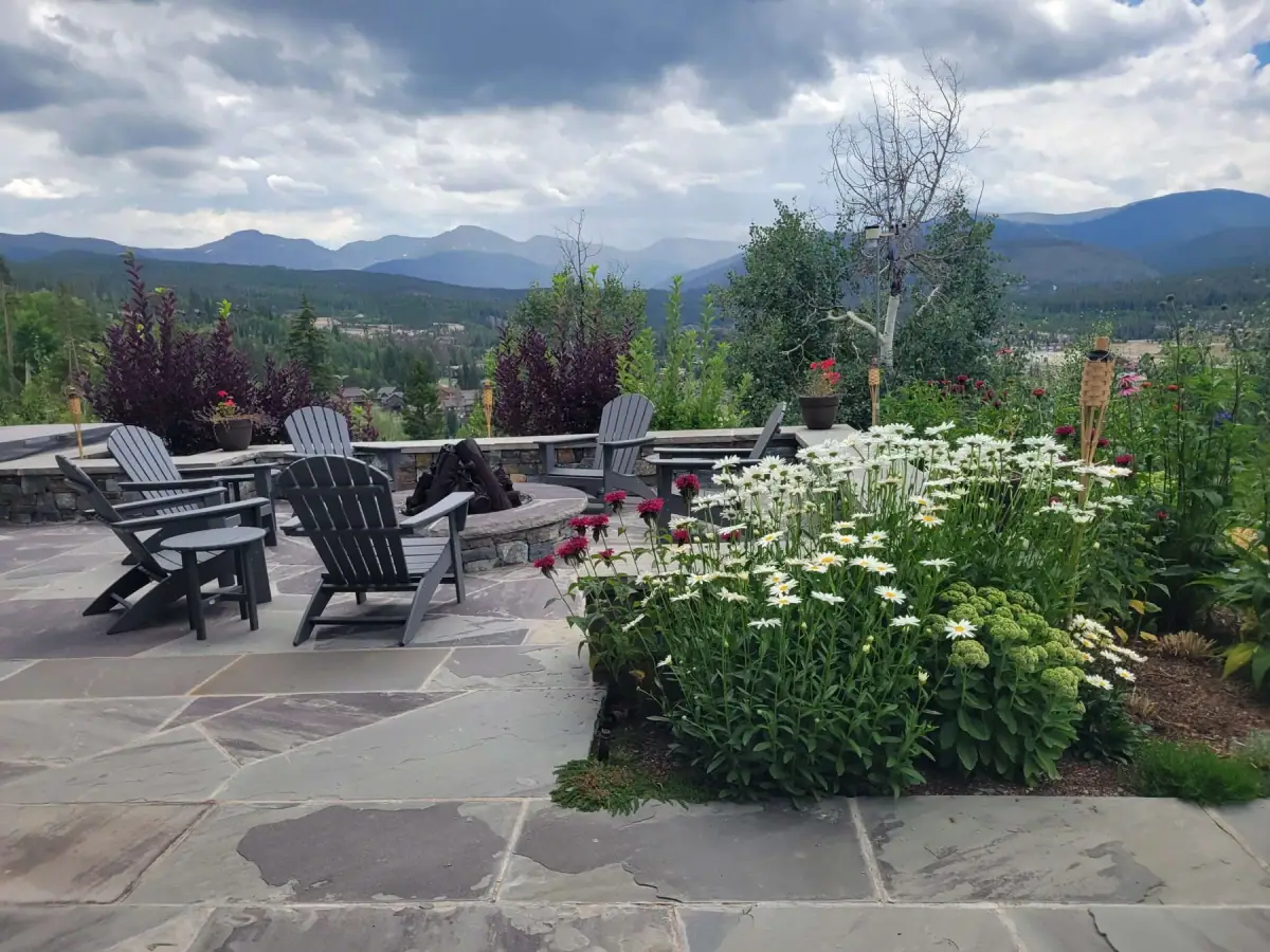 Neils Lunceford landscape design — mountain outdoor living and plantings